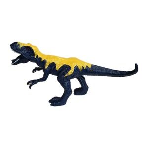 Chap Mei Dino Valley Velociraptor Rex Dinosaur Figure Blue Yellow